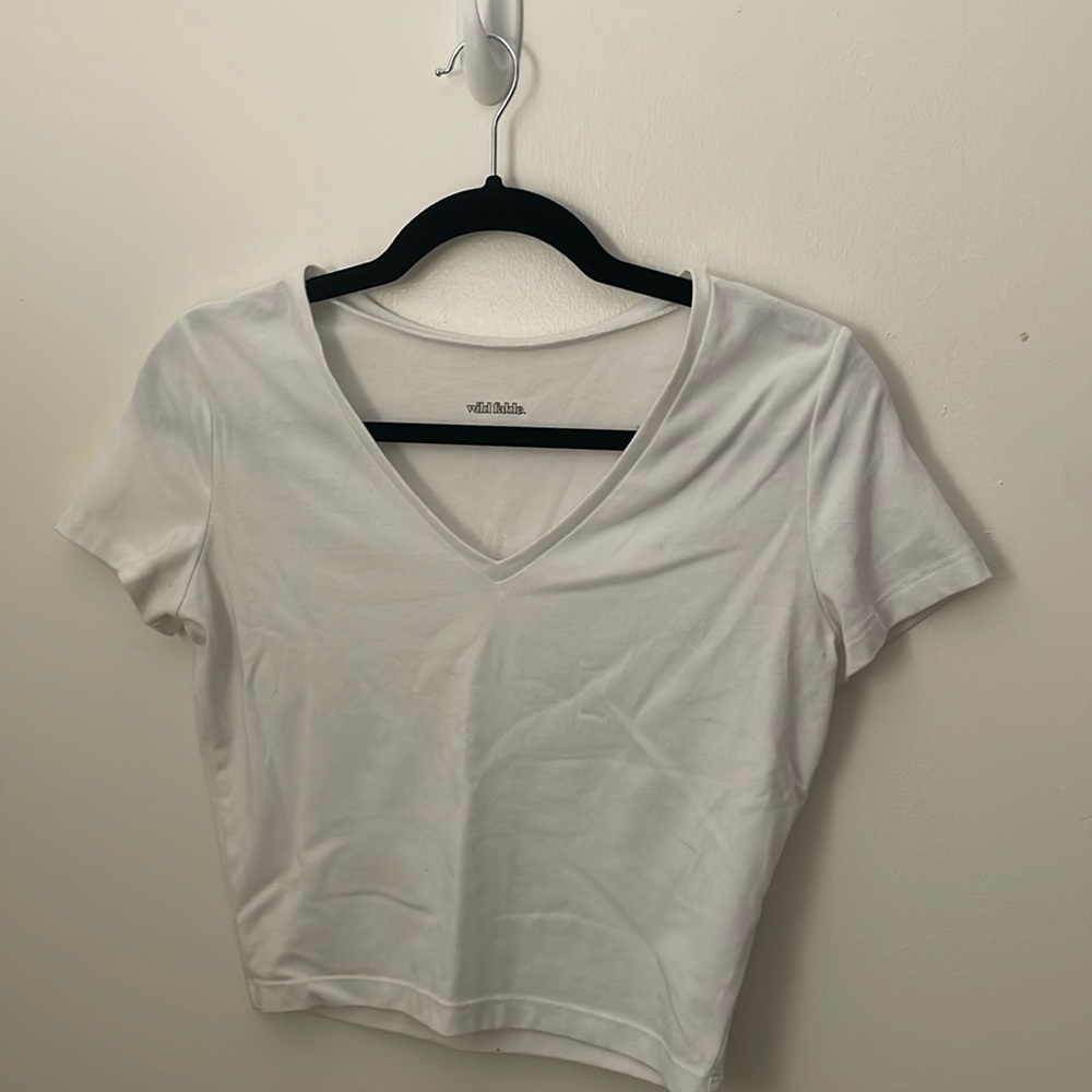 Wild fable medium cropped top